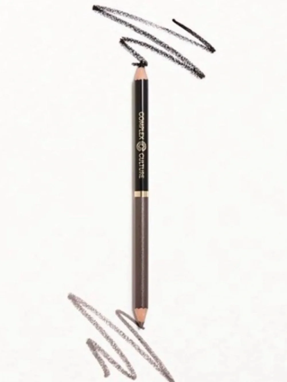 Complex Culture Double Dimension Dual Eyeliner Pencil Black & Charcoal BNIB